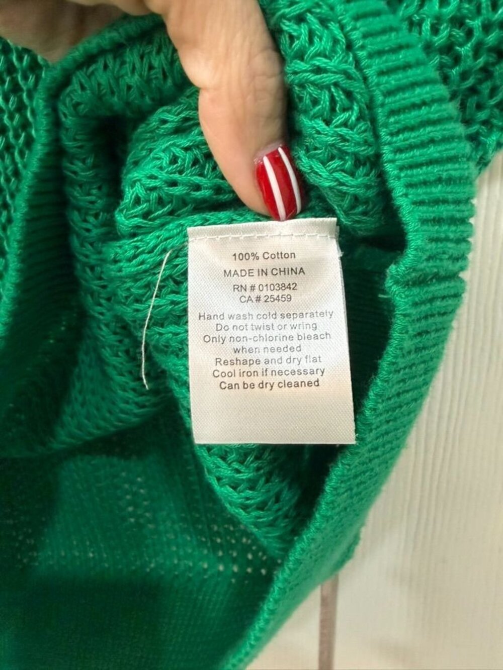 Evereve VGUC Ivy Open Weave Knit Tee in Kelly Green Size XS - Picture 6 of 8